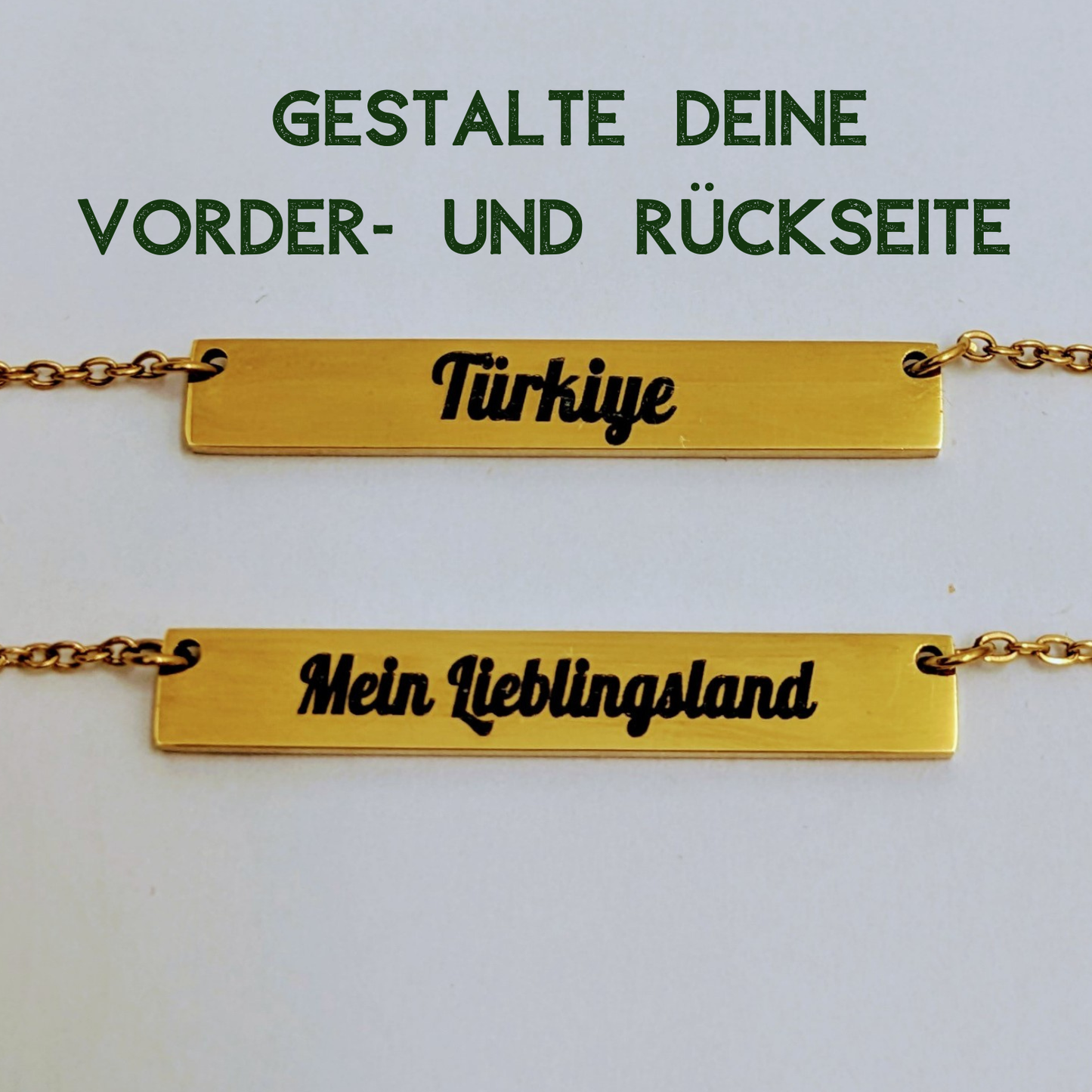 Personalisierte Länder Kette