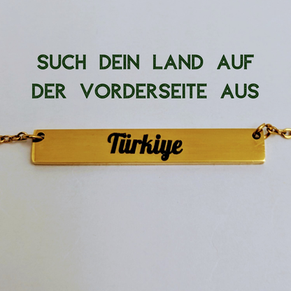 Personalisierte Länder Kette