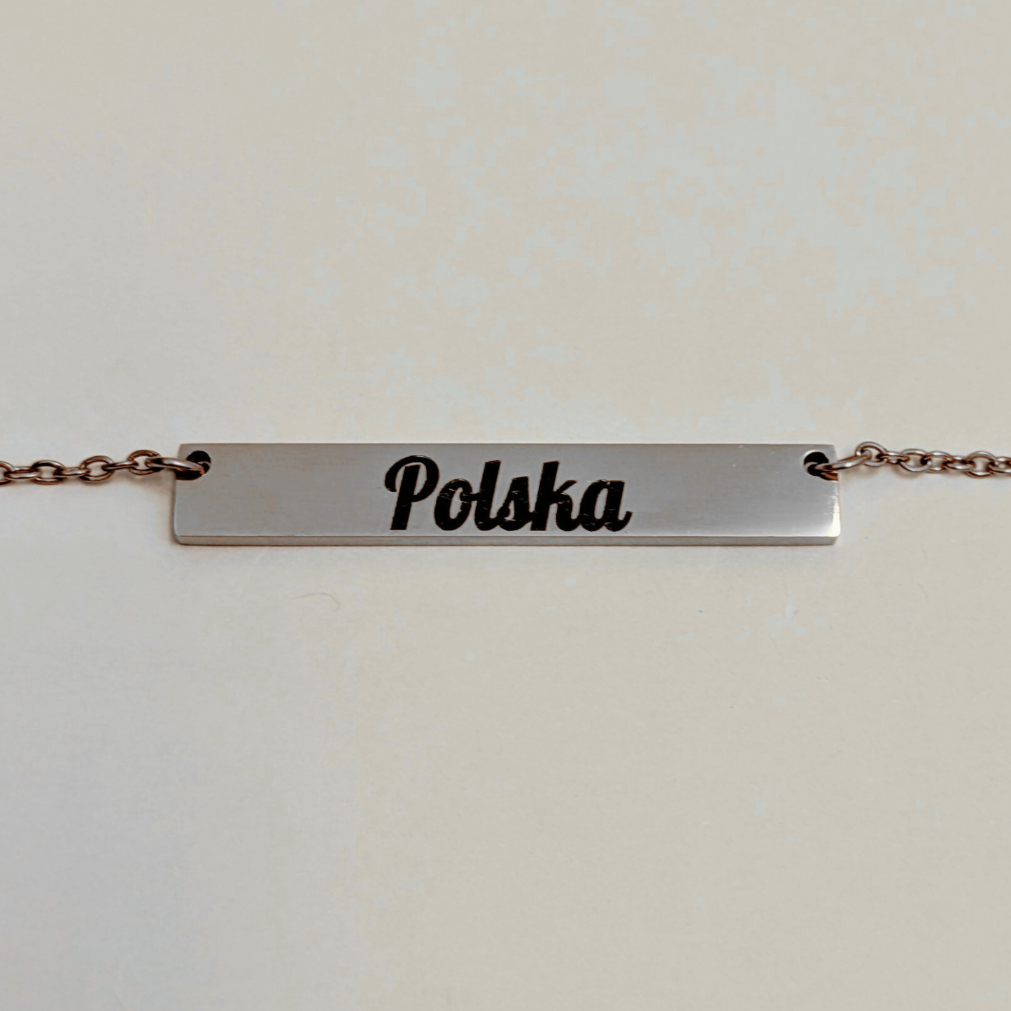 Personalisierte Polen Kette