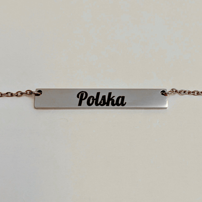 Personalisierte Polen Kette